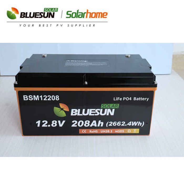 Аккумулятор BlueSun BSM 12208 12-200, BMS LiFePO4