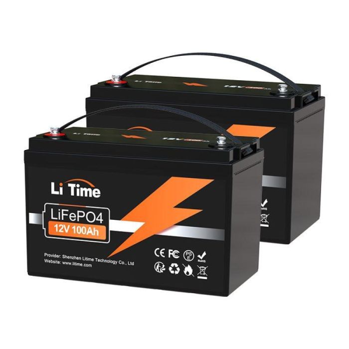 Акумулятор LiTime 12-100 TM, BMS 100А LiFePO4