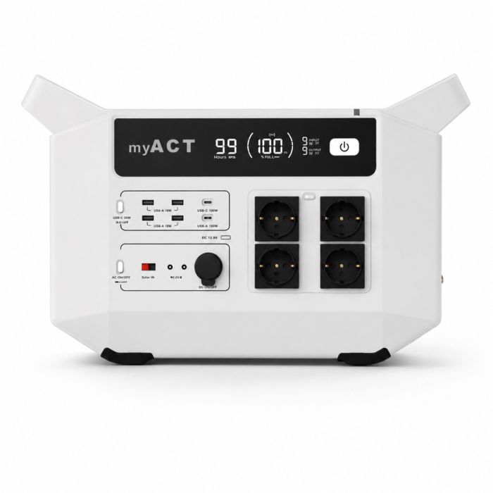 Зарядна станція myACT AP2200 2200Вт (2160 Wh)