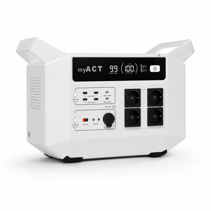 Зарядна станція myACT AP2200 2200Вт (2160 Wh)