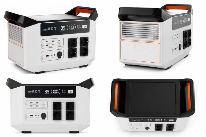 Зарядна станція myACT AP3000 3000Вт (2880 Wh)
