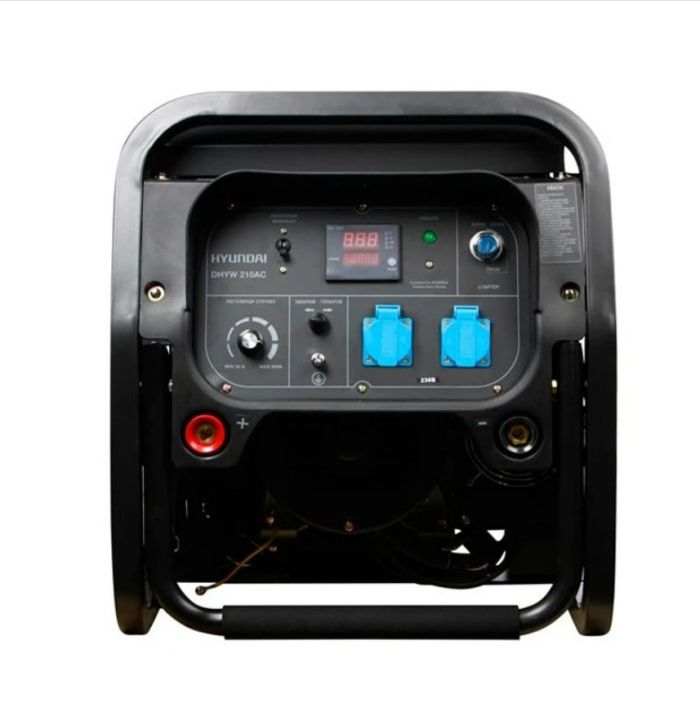 Генератор с функцией сварки Hyundai DHYW 210 AC (дизель)