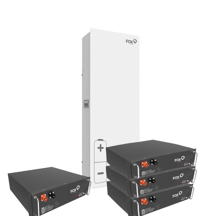 Система резервного питания FOX ESS All In One 1 фаза AIO-H1-5.0 (5.0 кВт)+ 4 шт батареи HV2600 battery V2.0 (10,4 кВт*ч)