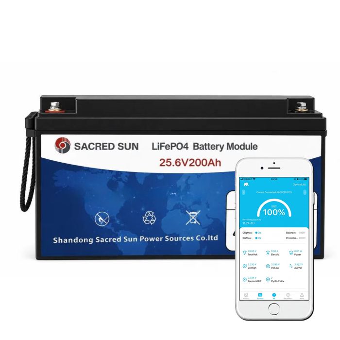 Акумулятор Sacred Sun SmartPower SCIFP24200 (LiFePO4 Bluetooth)