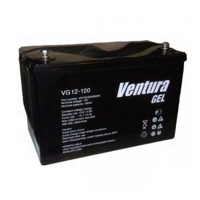 Акумулятор Ventura VG 12-120 GEL (гелевий)