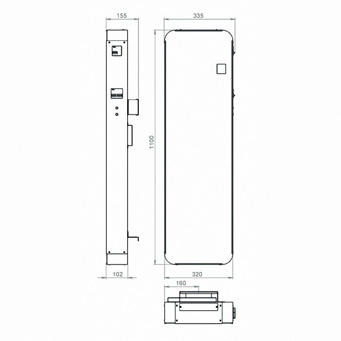 Стабілізатор напруги Volter Smart-81 (3x27) (мороз)