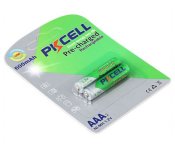 Акумулятор PKCELL 1,2V AAA 600 mAh NiMh, 2шт/блістер (09324)