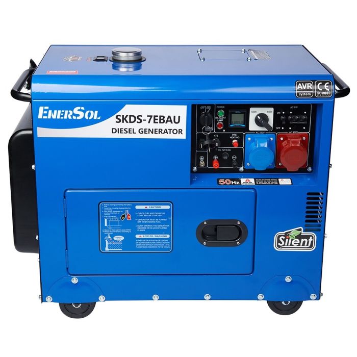 Электрогенератор EnerSol SKDS-7EBAU (дизель)