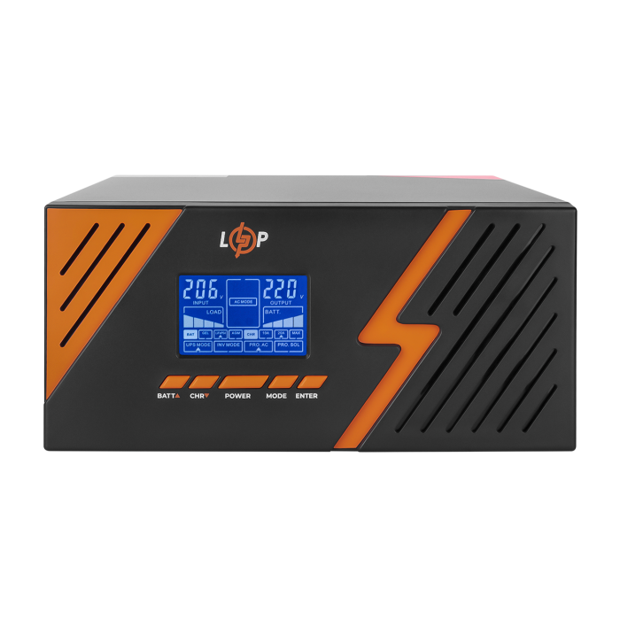 ДБЖ LogicPower LPM-PSW-1500VA Black (22754)