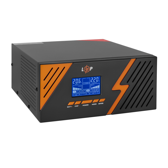 ДБЖ LogicPower LPM-PSW-1500VA Black (22754)