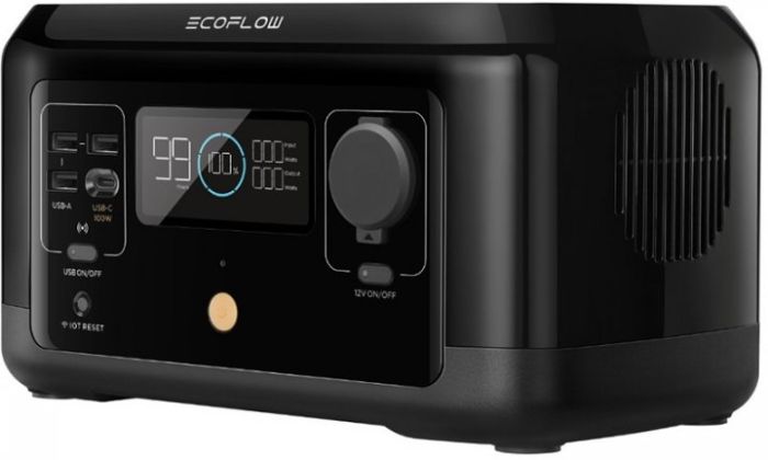 Портативная електростанция EcoFlow RIVER Mini (Wireless) (210 Wh) (RIVERMINIWIRELESS)