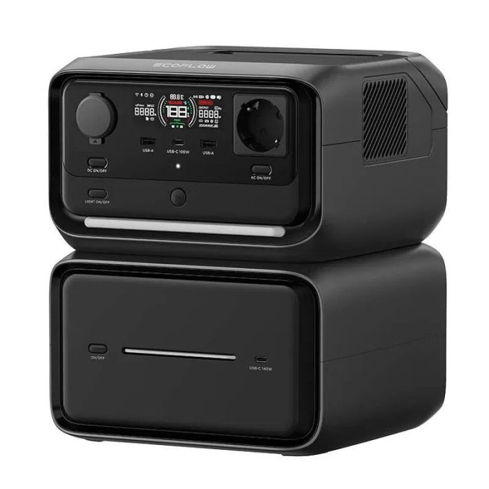 Портативная електростанция EcoFlow RIVER 3 Max Plus Wireless (EFRIVER3MaxPlus-EU-CBOX)