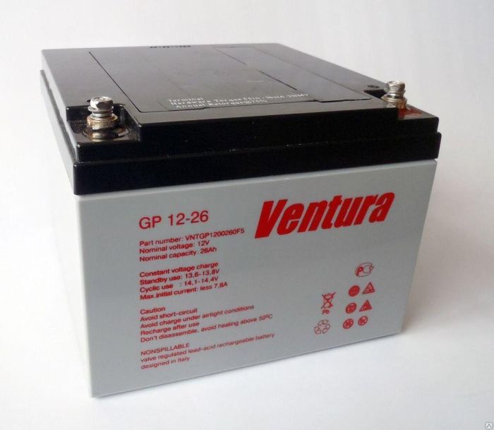 Акумулятор Ventura GP 12-26 AGM