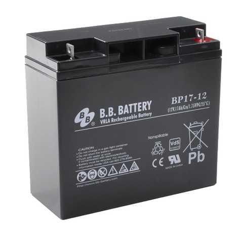 Акумулятор BB Battery BP17-12 AGM