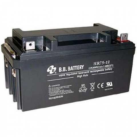 Аккумулятор BB Battery HR75-12 AGM