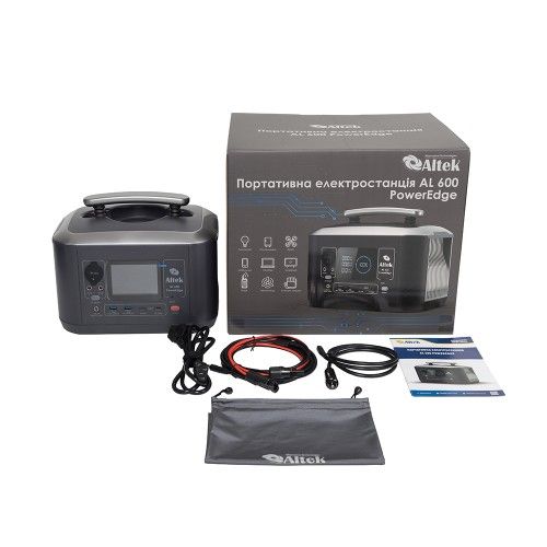 Портативна електростанція Altek AL 600 PowerEdge 537,6 Wh (2115550) (Уцінка)