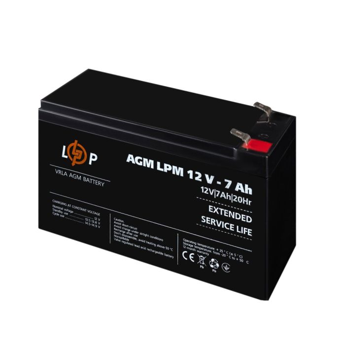 Аккумулятор LogicPower LPM 12V - 7 Ah AGM (3862)