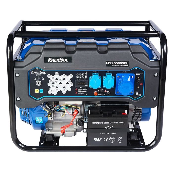 Электрогенератор EnerSol EPG-5500SEL (газ-бензин)