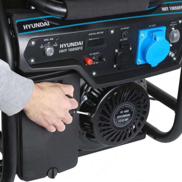 Электрогенератор Hyundai HHY 10050FE (бензин)