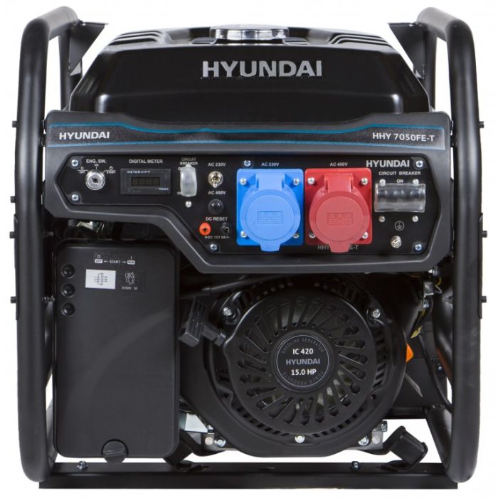 Электрогенератор Hyundai HHY 7050FE-Т (бензин)