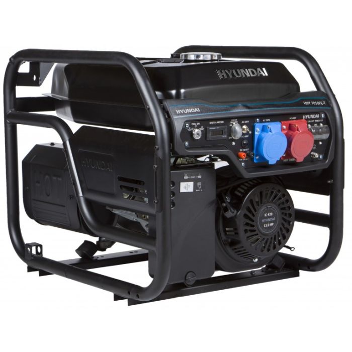 Электрогенератор Hyundai HHY 7050FE-Т (бензин)