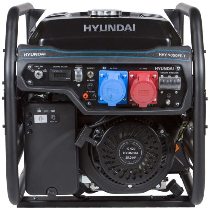 Электрогенератор Hyundai HHY 9050FE-T (бензин)