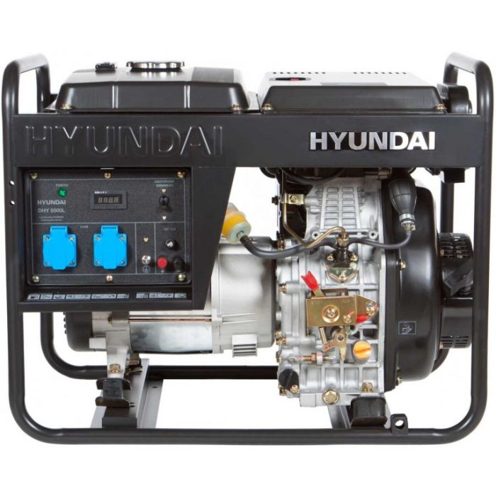Электрогенератор Hyundai DHY 6500L (дизель)