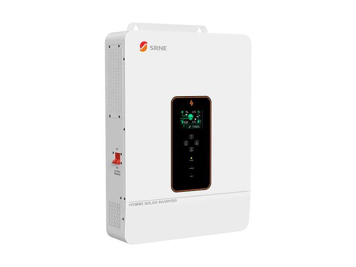 Гибридный инвертор SRNE ASP48120SH3, 12 кВт, 120А, под внешнюю АКБ 48В, PV 800В, 3 фазы