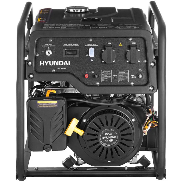 Генератор бензиновий Hyundai HHY 5020FE (бензин)