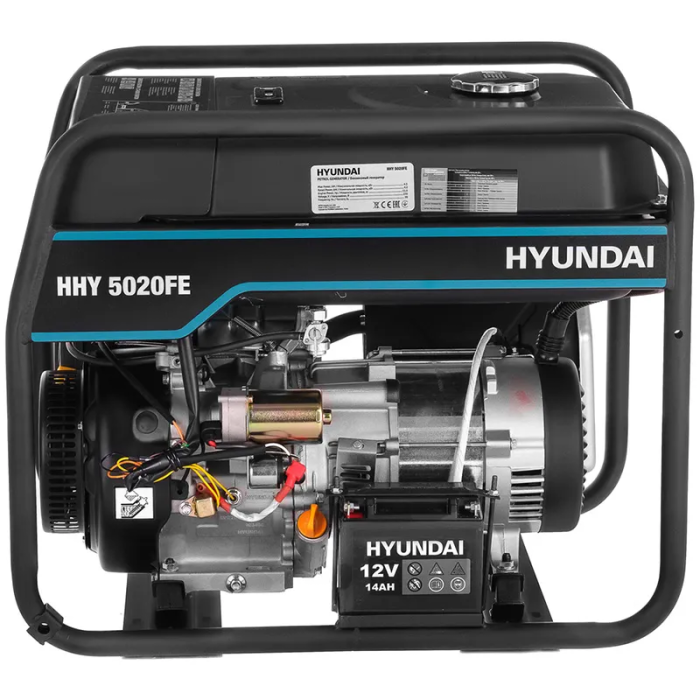 Генератор бензиновий Hyundai HHY 5020FE (бензин)