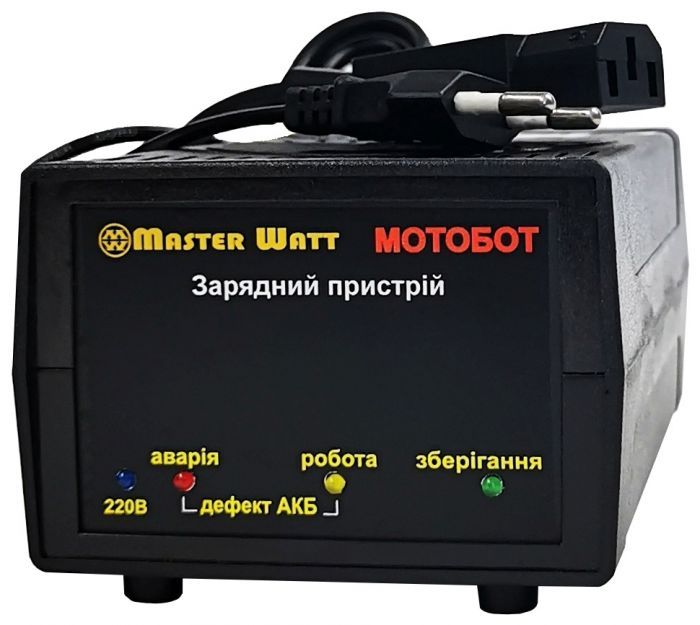 Автоматическое зарядное устройство MasterWatt 60В 2,2А МотоБот