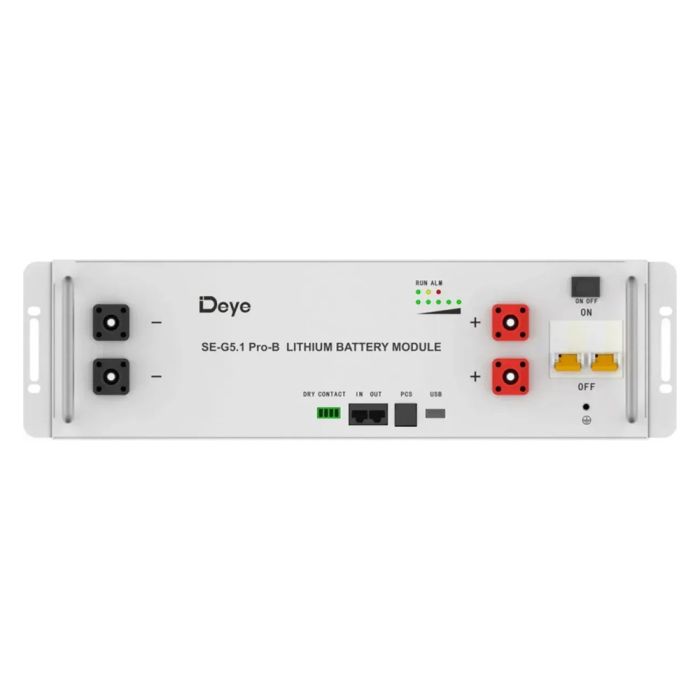 Аккумулятор Deye SE-G5.1 Pro-B 51,2 В 100 А·ч 5,12 кВт·ч LiFePO4