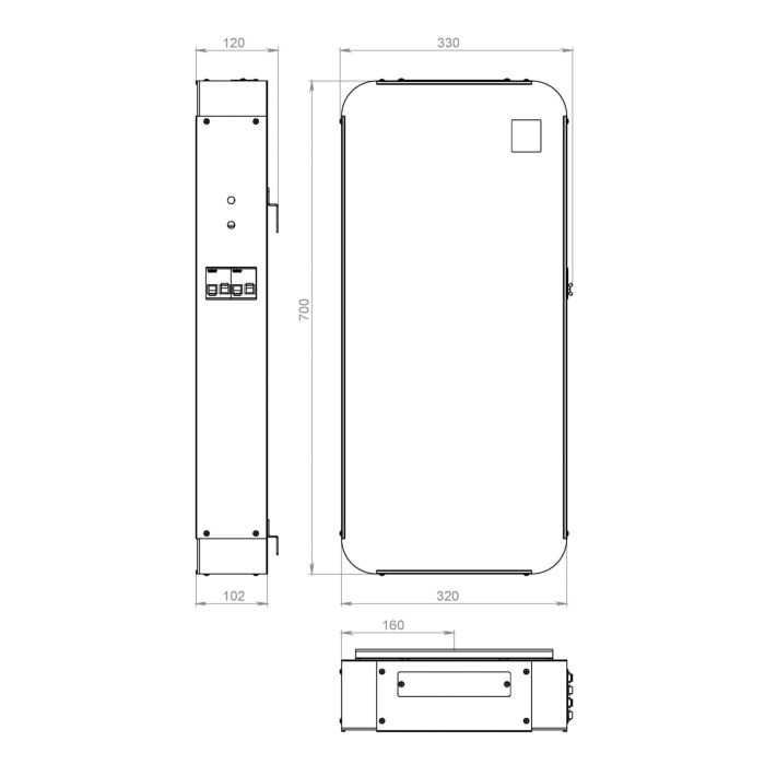Стабилизатор напряжения Volter Smart-42 (3x14) (мороз)