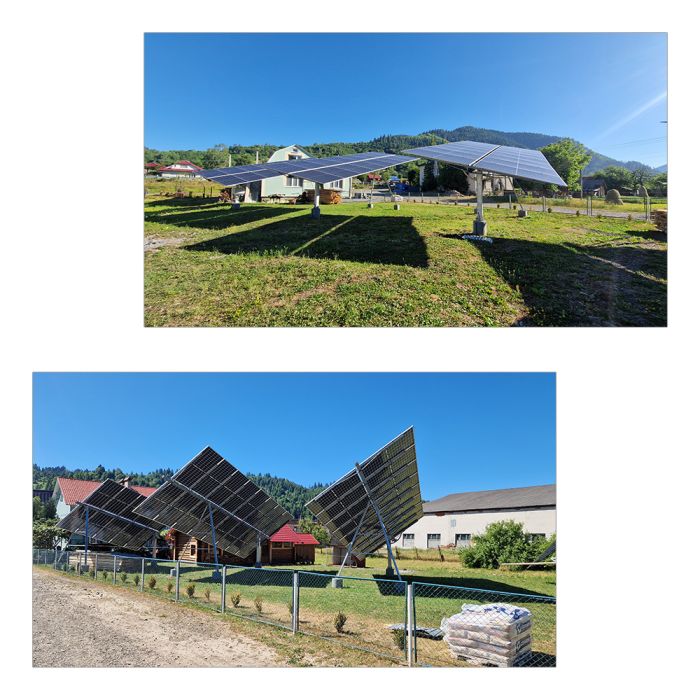 Сонячний трекер UST-16D (похилий одноосьовий)