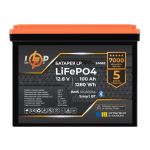 Акумулятор LP 12,8V - 100 Ah (1280Wh) (BMS 100A/50А) (LiFePO4 Bluetooth) (24662)