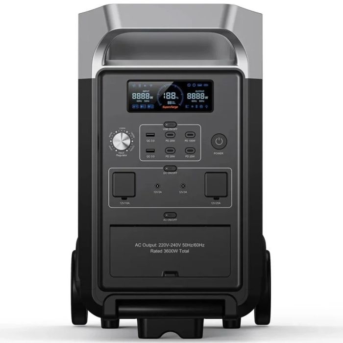 Портативная електростанция EcoPlay SYD3600 3600 Вт (3840Wh)