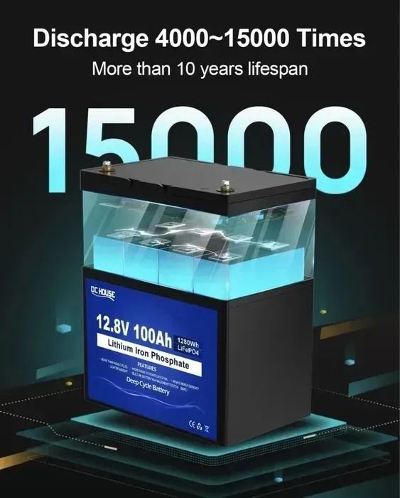 Аккумулятор DC House LFP 12-100 LiFePO4 Bluetooth 