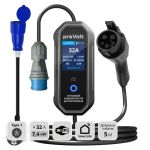 Зарядний пристрій для електромобілів із США proVolt AC32A WiFi T1 (24665)