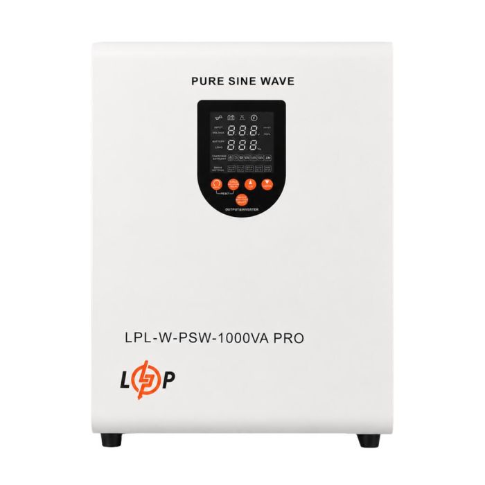 ИБП LogicPower LPL-W-PSW-1000VA PRO (700Вт) 5А/10А/15А/20A, 12В (41266)