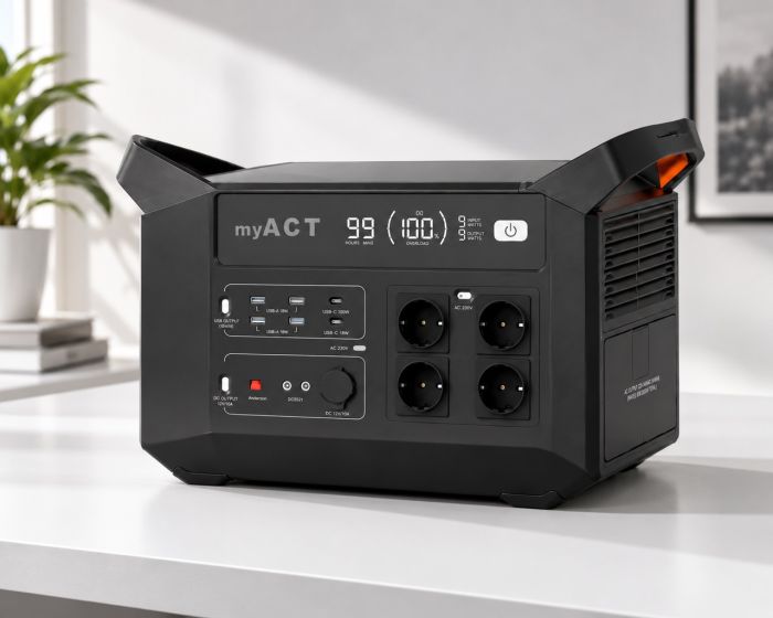 Зарядна станція myACT AP3000 3000Вт (2880 Wh)
