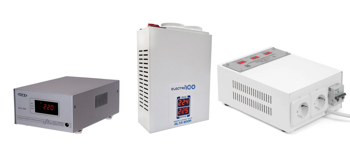 Львівські стабілізатори напруги для котла, холодильника та пральної машини від LVT, Electro100 та ДІА-Н