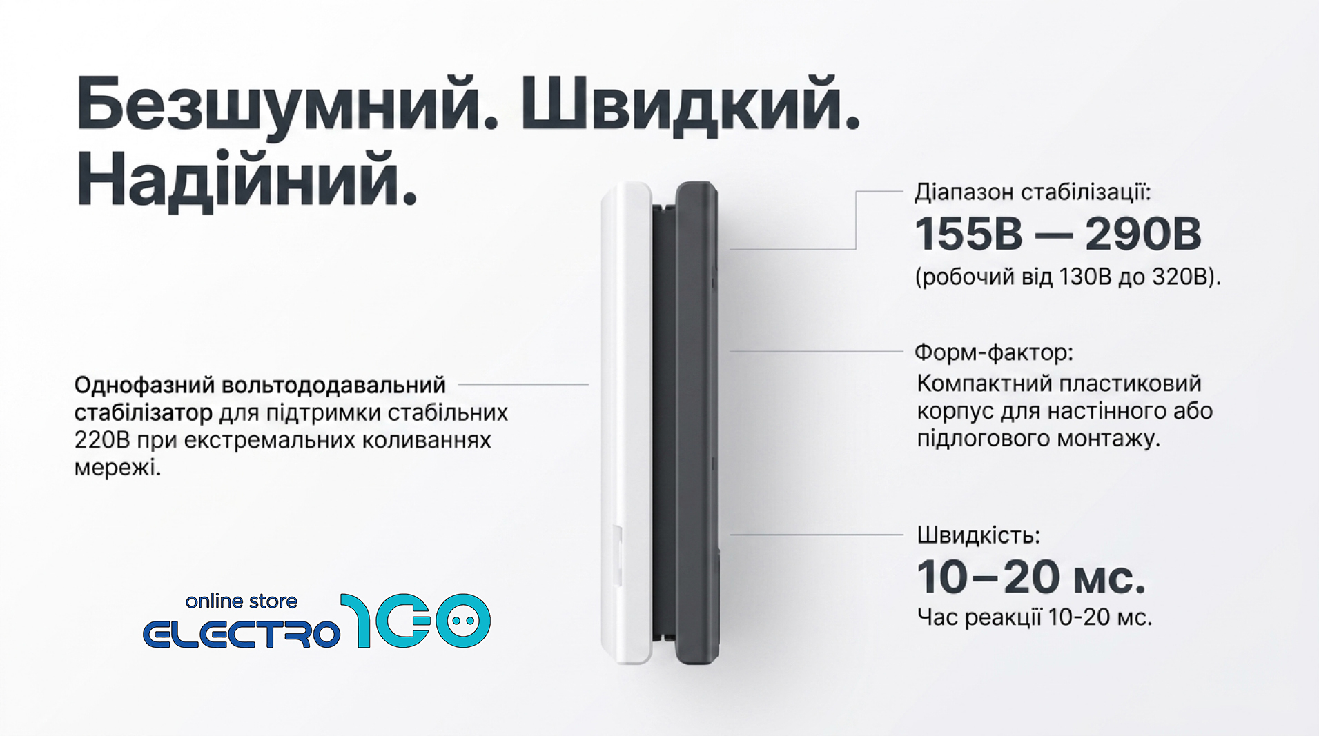 Элекс АНТС - бесшумность