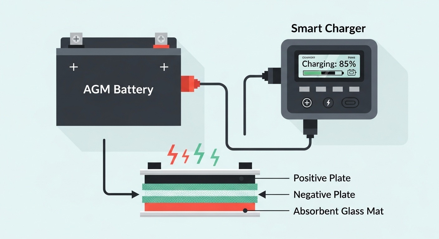 Правила эксплуатации аккумуляторов AGM