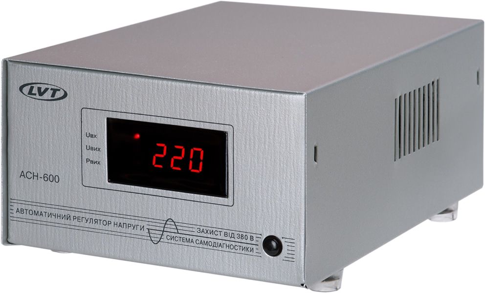 Релейный стабилизатор напряжения LVT АСН-600 для котла или холодильника